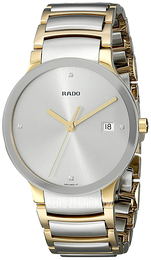 Rado Centrix Srebrny/18 karatowe żółte złoto Ø38 mm R30931713
