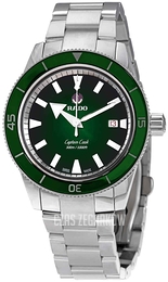 Rado Captain Cook Zielony/Stal Ø42 mm R32105319