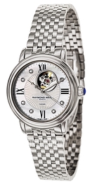 Raymond Weil Maestro Biały/Stal Ø30 mm 2627-ST-00994