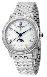 Raymond Weil Raymond Maestro Biały/Stal Ø36 mm 2739-ST-05985