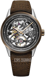 Raymond Weil Freelancer Szkieletowa tarczy/Skóra Ø42 mm 2785-SBC-60000