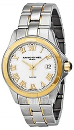 Raymond Weil Parsifal Biały/Stal Ø39 mm 2970-SG-00308