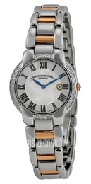 Raymond Weil Jasmine Srebrny/Stal w kolorze różowego złota Ø29 mm 5229-S5S-01659