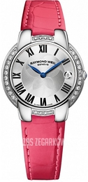 Raymond Weil Raymond Jasmine Srebrny/Skóra Ø35 mm 5235-SLS-01659