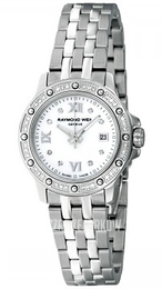 Raymond Weil Tango Biały/Stal Ø28 mm 5399-STS-00995