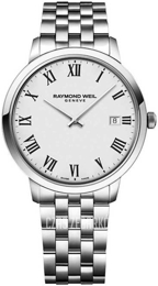Raymond Weil Toccata Biały/Stal Ø42 mm 5585-ST-00300
