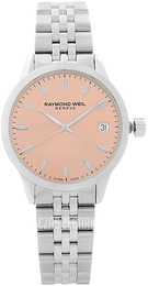 Raymond Weil Freelancer Różowy/Stal Ø34 mm 5634-ST-80021