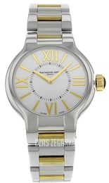 Raymond Weil Noemia Biały/Stal w odcieniu złota Ø32 mm 5932-STP-00307