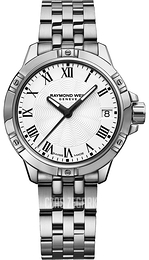 Raymond Weil Tango Biały/Stal Ø30 mm 5960-ST-00300