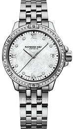 Raymond Weil Tango Biały/Stal Ø30 mm 5960-STS-00995