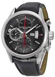 Raymond Weil Freelancer Szary/Skóra Ø42 mm 7730-STC-60112