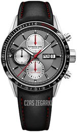 Raymond Weil Freelancer Szary/Skóra Ø42 mm 7731-SC1-65421