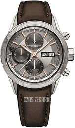Raymond Weil Freelancer Srebrny/Skóra Ø42 mm 7731-SC2-65655