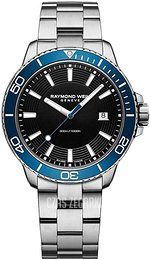 Raymond Weil Tango Czarny/Stal Ø42 mm 8260-ST3-20001