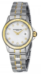 Raymond Weil Parsifal Biały/Stal Ø28 mm 9460-SG-97081