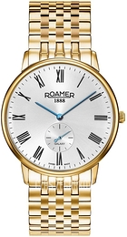 Roamer Monza Galaxy Gents Srebrny/Stal w odcieniu złota Ø41 mm 620710-48-15-50