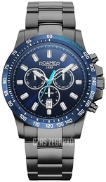 Roamer Monza Rimini Niebieski/Stal Ø45 mm 861837-44-45-20