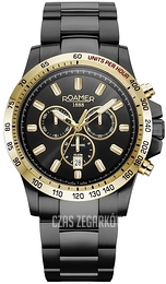 Roamer Monza Rimini Czarny/Stal Ø45 mm 861837-49-55-20