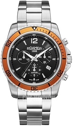 Roamer Monza Nautic 100 Chrono Czarny/Stal Ø43 mm 862837-41-65-20