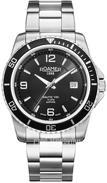 Roamer Monza Nautic 100 Czarny/Stal Ø43 mm 862844-41-55-20