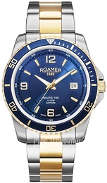 Roamer Monza Nautic 100 Niebieski/Stal Ø43 mm 862844-47-45-20