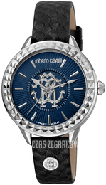 Roberto Cavalli by Franck Muller Franck Muller Niebieski/Stal Ø36 mm RV1L125L0021
