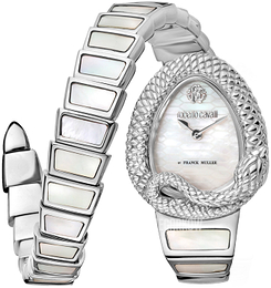 Roberto Cavalli by Franck Muller Rc-148 Biały/Żywica z tworzywa sztucznego RV1L141M0011