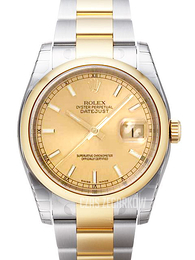 Rolex Datejust 36 Szampański/Stal Ø36 mm 116203-0125