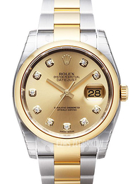 Rolex Datejust 36 Szampański/Stal Ø36 mm 116203-0130