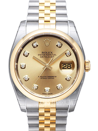 Rolex Datejust 36 Szampański/Stal Ø36 mm 116203-0140