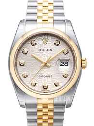 Rolex Datejust 36 Srebrny/Stal Ø36 mm 116203-0177