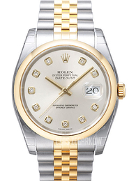 Rolex Datejust 36 Srebrny/Stal Ø36 mm 116203-37