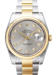 Rolex Datejust 36 Srebrny/Stal Ø36 mm 116203-0136