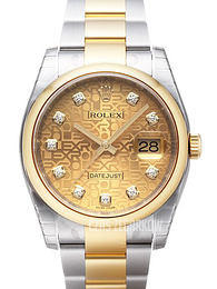 Rolex Datejust 36 Szampański/Stal Ø36 mm 116203-0129