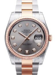 Rolex Datejust 36 Srebrny/Stal Ø36 mm 116231-0072