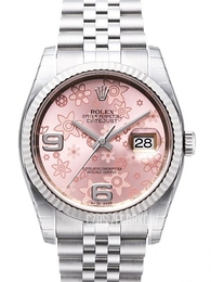 Rolex Datejust Steel Różowy/Stal Ø36 mm 116234-0117