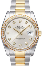 Rolex Datejust 36 Srebrny/Stal Ø36 mm 116243-0012