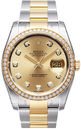 Rolex Datejust 36 Szampański/Stal Ø36 mm 116243-0031