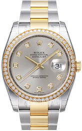 Rolex Datejust 36 Srebrny/Stal Ø36 mm 116243-0013