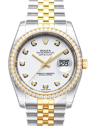 Rolex Datejust 36 Srebrny/Stal Ø36 mm 116243-0021