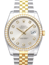 Rolex Datejust 36 Srebrny/Stal Ø36 mm 116243-0022