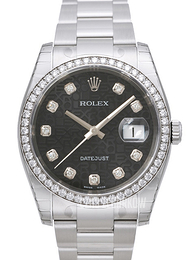 Rolex Datejust 36 Czarny/Stal Ø36 mm 116244-0016