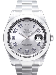 Rolex Datejust II Srebrny/Stal Ø41 mm 116300/1