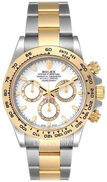 Rolex Cosmograph Daytona Biały/18 karatowe żółte złoto Ø40 mm 116503-0001