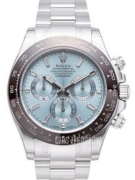Rolex Cosmograph Daytona Niebieski/Platyna Ø40 mm 116506-0002