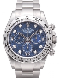 Rolex Daytona Niebieski/18 karatowe białe złoto Ø40 mm 116509/23