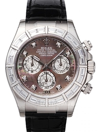 Rolex Daytona Brązowy/Skóra Ø40 mm 116589/BRIL/1