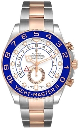 Rolex Yacht-Master II Biały/18 karatowe różowe złoto Ø44 mm 116681-0002