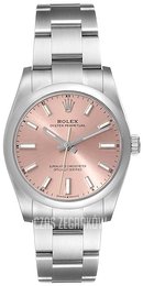 Rolex Oyster Perpetual 34 Różowy/18 karatowe białe złoto Ø34 mm 124200-0004