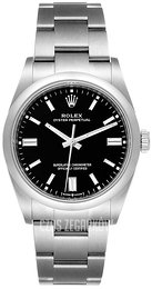 Rolex Oyster Perpetual 36 Czarny/Stal Ø36 mm 126000-0002